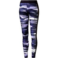 Verschwommene schwarze Puma Leggings L - Leggings