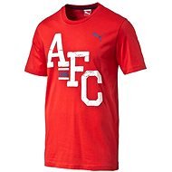 Puma AFC Fan Tee piros XL - Póló