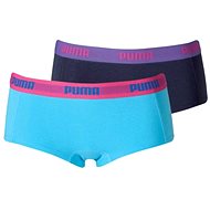 Puma Basic Short mini 2P blue gray M - Boxer Briefs