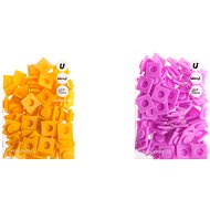 Pixels large set, pink-yellow - Pixel