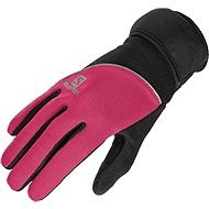 Salomon Discovery W black / pink lotus L - Gloves