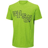 Wilson Stacked Tech Tee Granny M - T-Shirt