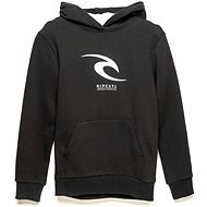 Rip Curl Icon Hooded Zip Black size 16 - Sweatshirt