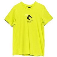 Rip Curl Icon SS Tee Lime Punch size 12 - T-Shirt