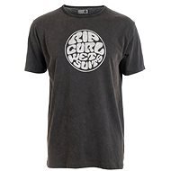 Rip Curl Wett Logo Tee Black size L - T-Shirt