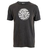 Rip Curl Wett Logo Tee Black size M - T-Shirt