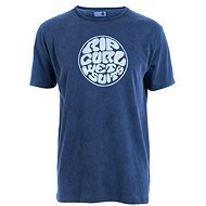 Rip Curl Wett Logo-T-Stück Blaues Kleid Größe M - T-Shirt