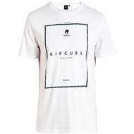 Rip Curl Search Rectangle Vibes Tee Optical White size M - T-Shirt