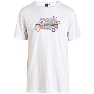 Rip Curl Surf Van Tee Optical White Size 2XL - T-Shirt