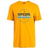 Rip Curl Style Mater Tee Golden Yellow size M - T-Shirt