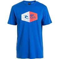 Rip Curl Icon 3D T College-Blau Größe M - T-Shirt