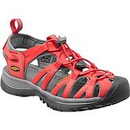 Keen Whisper W hot coral / neutral gray 9.5 - Sandals