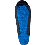 Warmpeace Viking 300 195cm, left, ocean/grey/black - Sleeping Bag