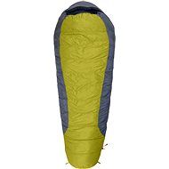 Warmpeace Viking 1200 180 cm Wide Levý orange/steel grey/black - Sleeping Bag