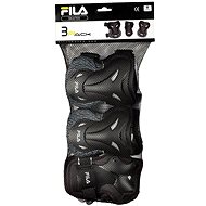 Fila Adult FP Packaging Black / Lime XL - Protectors