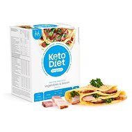 KetoDiet Proteínová omeleta – príchuť slanina (7 porcií) - Keto diéta
