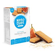 KetoDiet Protein Bars - cereal with figs (14 pcs) - Keto Diet