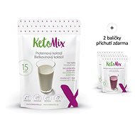 KETOMIX Protein shake Chocolate, vanilla 450 g (15 servings) - Protein drink