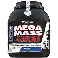 Weider Mega Mass 4000, 3 kg, vanilla - Gainer