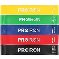 PROIRON Resistive rubber set - 5 pcs - Resistance Band Set