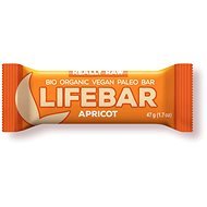 Lifefood Lifebar RAW BIO 47 g, meruňková - Raw tyčinka