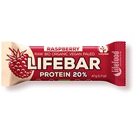 Lifefood Lifebar Protein RAW BIO 47 g, raspberry - Protein Bar