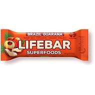 Lifefood Lifebar Superfoods RAW BIO 47 g, Brazilian with guarana - Raw Bar