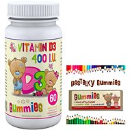 D3 Gummies 60 pectin candies - Vitamin D3