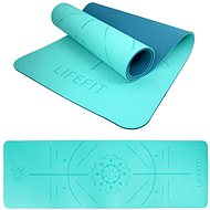 Lifefit YOGA MAT RELAX DUO, 183x58x0,6cm, turquoise - Yoga Mat
