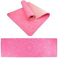 Lifefit YOGA MAT MANDALA DUO, 183x58x0,6cm, pink - Yoga Mat