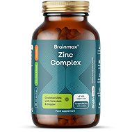 BrainMax Zinc Complex, Zinc, Selenium, Copper and Turmeric, 100 herbal capsules - Minerals