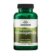 Swanson Ashwagandha 450 mg, 100 kapsúl - Doplnok stravy