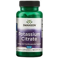 Swanson Potassium Citrate (potassium), 99 mg, 120 capsules - Dietary Supplement