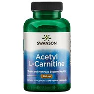 Swanson Acetyl-L-Carnitine 500mg, 100 capsules - Dietary Supplement