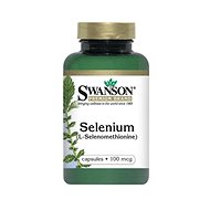 Swanson Selenium (L-selenomethionine), 100 mcg, 200 capsules - Methionine