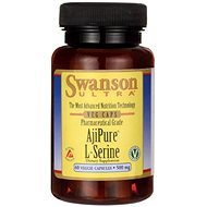 Swanson L-Serine, 500 mg, 60 vegetable capsules - Dietary Supplement