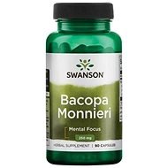 Swanson Bacopa Monnieri (Bacopa minor), 250 mg, 90 capsules - Dietary Supplement