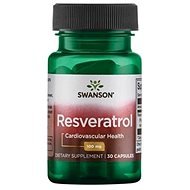 Swanson Resveratrol, 100 mg, 30 capsules - Dietary Supplement