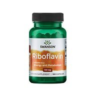 Swanson Riboflavin Vitamin B-2, 100 mg, capsules - Vitamin B