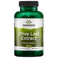 Swanson Olive Leaf Extract 500mg (Olive Leaf Extract), 120 capsules - Dietary Supplement
