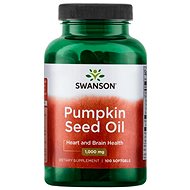 Swanson Pumpkin Seed Oil 1000 mg, 100 softgel capsules - Dietary Supplement