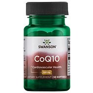 Swanson CoQ10 (Koenzym Q10), 100 mg, 50 softgelových kapsúl - Doplnok stravy