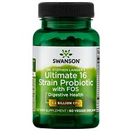 Swanson Dr. Stephen Langer's Ultimate 16 probiotic strains, 60 vegetable capsules - Dietary Supplement