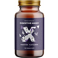 BrainMax Digestive Magic, Digestive Support, 100 herbal capsules - Digestive Enzymes