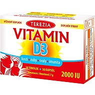 TEREZIA Vitamin D3 2000 IU tob.30 - Vitamin D3