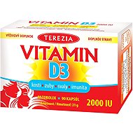 TEREZIA Vitamin D3 2000 IU tob.90 - Vitamin D3