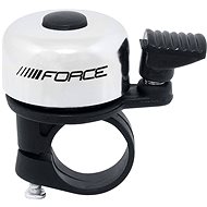 Force F Mini Fe/white plastic - Bike Bell