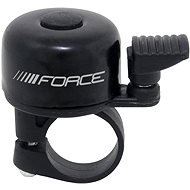 Force F Mini Fe/műanyag fekete - Kerékpár csengő