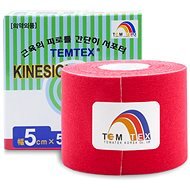 Temtex tape Classic červený 5 cm - Tejp