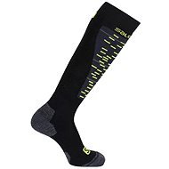 Salomon MISSION BLACK / GREEN GRANNY L - Socks